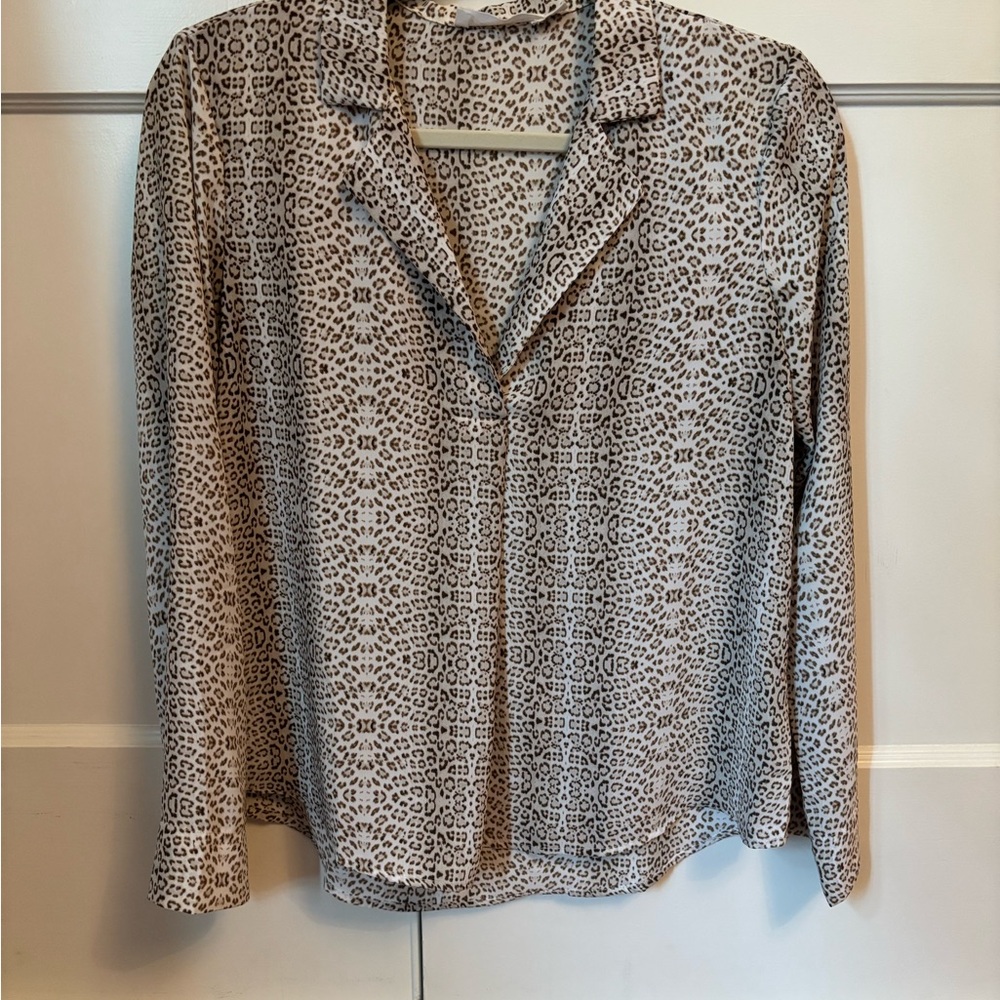 Animal Print Blouse